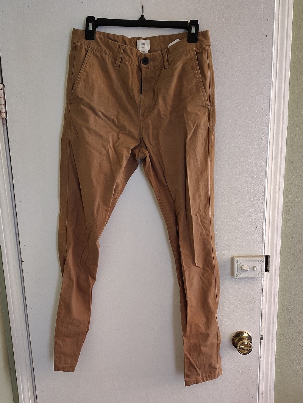 H&M Men's Chinos in Camel Brown
